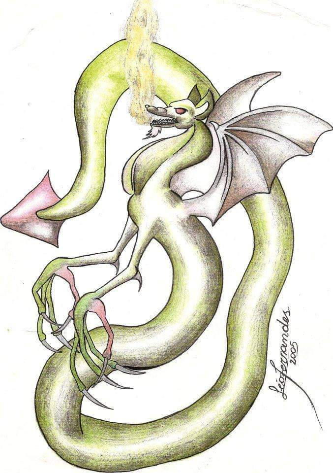 Arte Dragão Místico